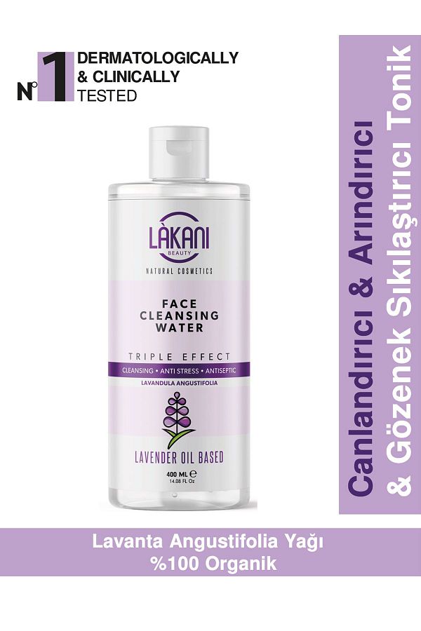 Lakani beauty-Purifying, Acne, Pimple & Anti-Blemish Facial Cleansing Solution - Antiseptic - Cleansing 400 ml 1