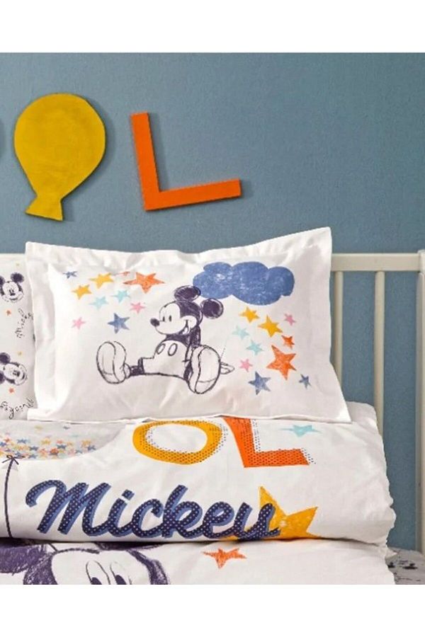 Tac Disney Mickey Mouse 100 Cotton Baby Pillow Case 1 Piece 35x45 Cm Trendyol