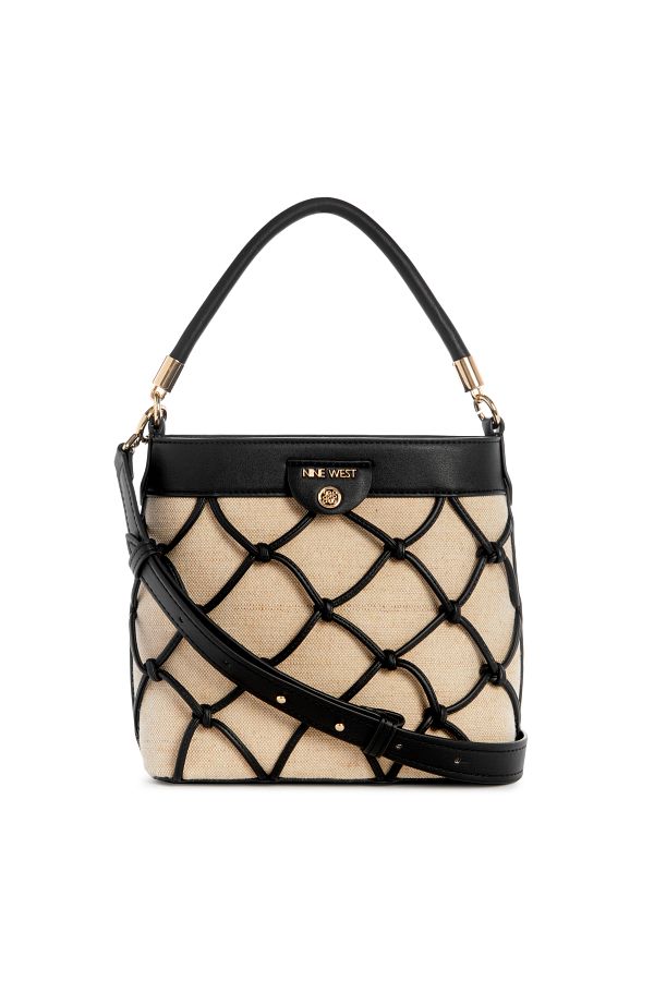Nine West Ninewest Zayd Crossbody Bucket Black Sling Bag for Women Trendyol