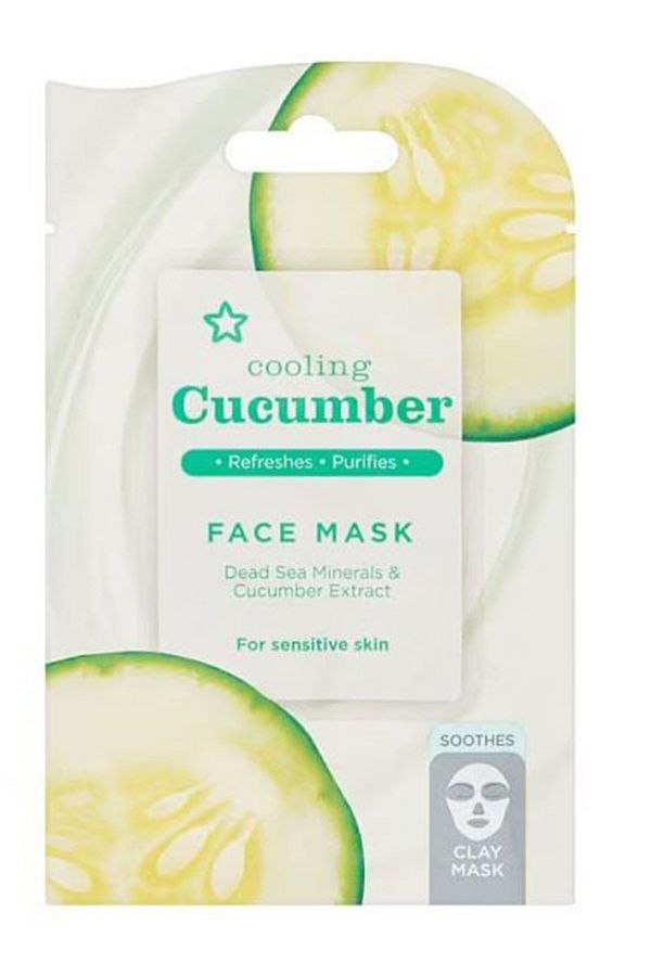 SUPERDRUG-15 ml X 2 Pieces Cucumber Cooling Mask 1