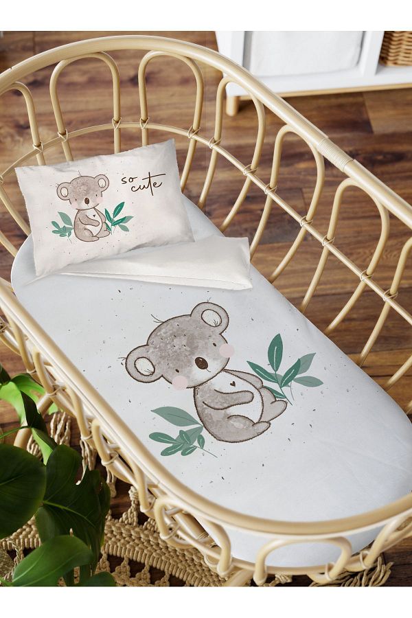 Luggi Baby 3 Piece Koala Mother s Side Crib Bedding Set Trendyol