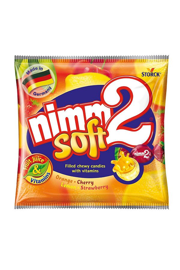 Storck-Nimm2 حلوى ناعمة بنكهة الفاكهة المختلطة 116 جرام 1
