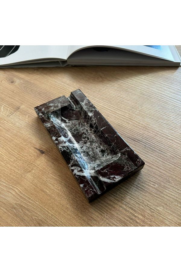 LİSPERA-Elazığ Marble Ashtray Cherry - Luxury Gift 1