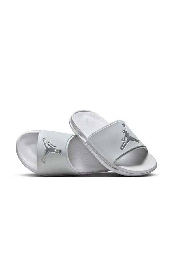 Nike Men s Grey Jordan Jumpman Slide Slippers Trendyol