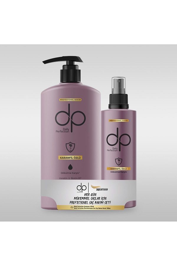 DP-Daily Perfection - 180 ml Liquid Conditioner and 425 ml Clove Shampoo 1