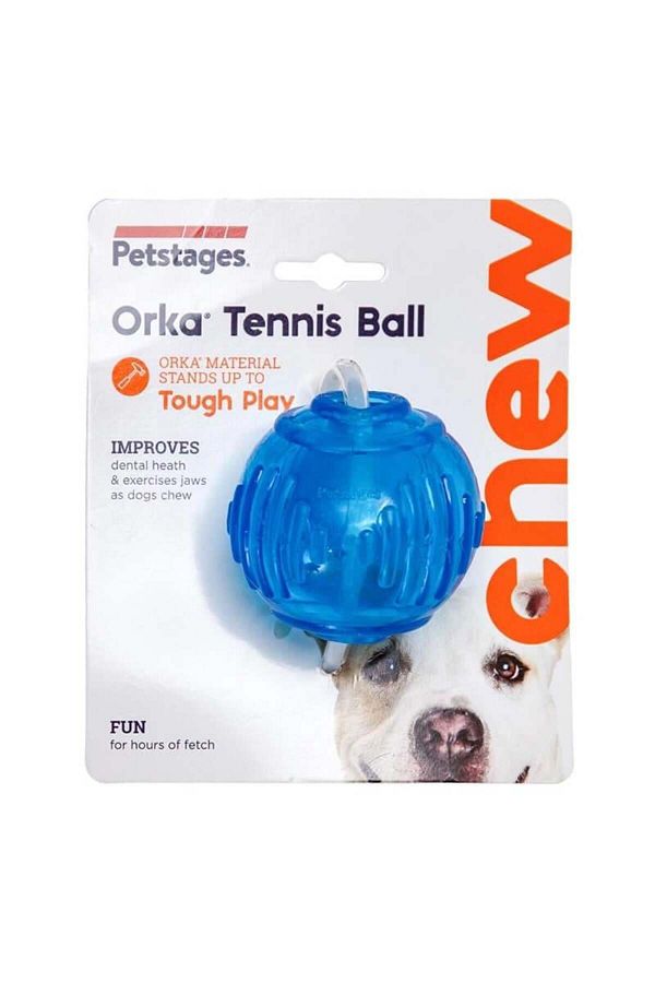PetStages Orka Tennis Ball Dog Toy Award Ball