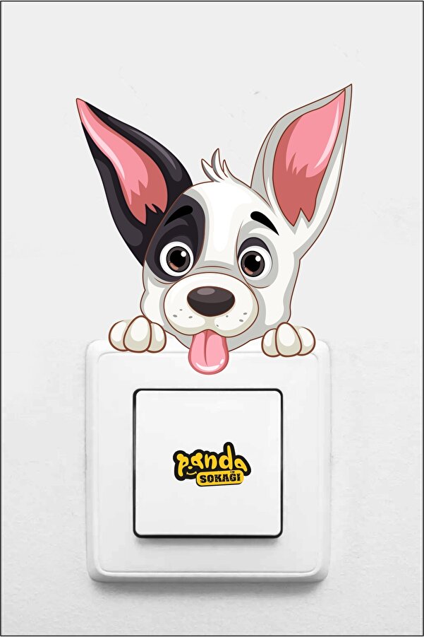 PANDA SOKAĞI PRİZ - SEVİMLİ KÖPEK STİCKER SETİ