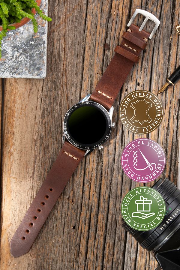 vagave Huawei Watch Gt Gt2 E Gt2e Gt2pro Gt3 Pro Gt3pro Gt 4 Ultimate Active Leather Band 46 22mm Trendyol