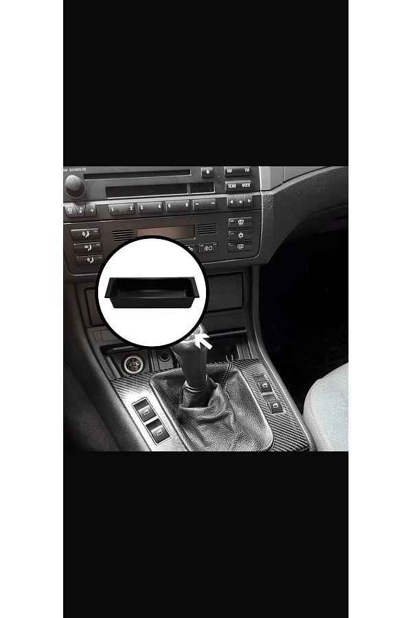Parçağdaş-BMW E46 Compatible Styling Front Ashtray 1