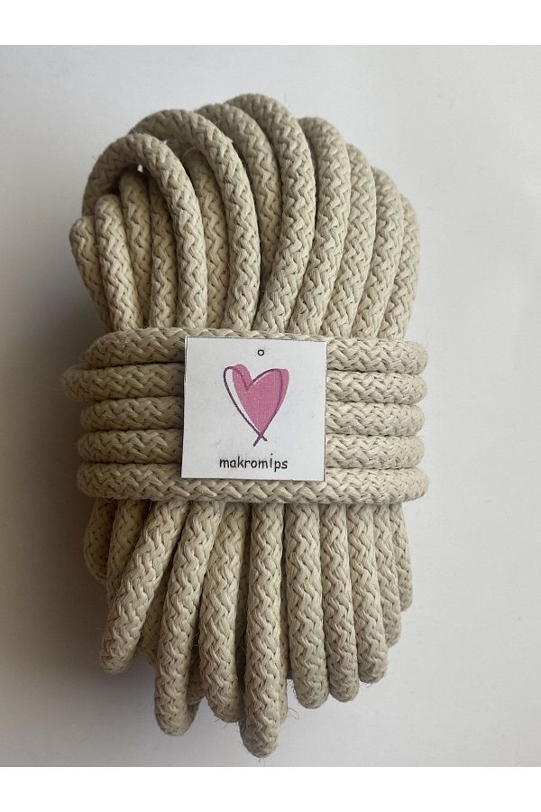 Makromİps-10 meters POLYESTER POLYPE CHEAPEST MACRAME SEWABLE TRESS HOBBY STRING 1