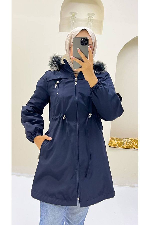 Fluffy inside coat clearance