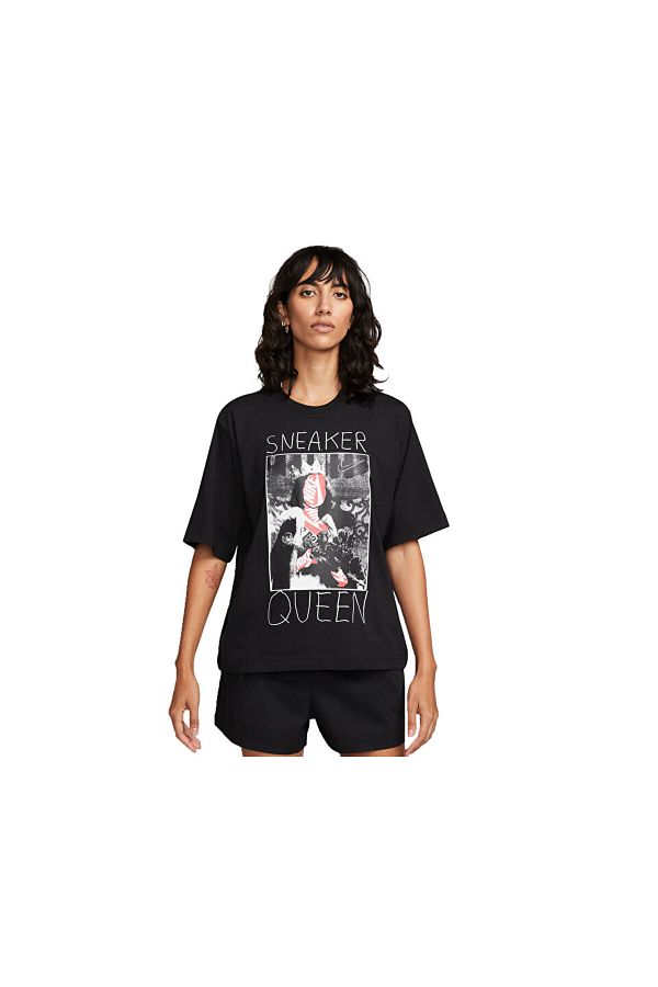 Nike Sportswear Women s Casual T Shirt FD2531 010 Black Trendyol