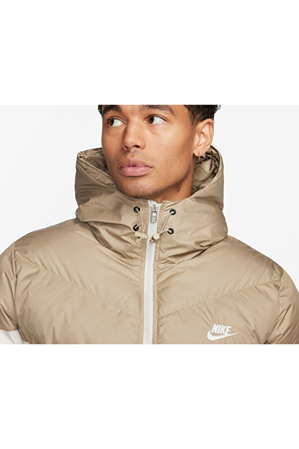 nike cream coat