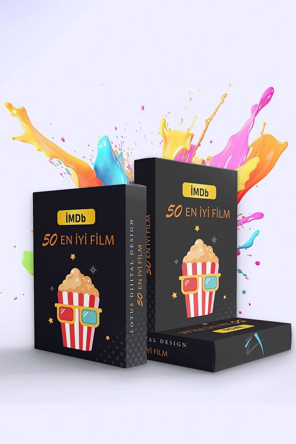 Lotus-Imdb 50 Movies to Watch Card - Scratch Card, Memory Card, Entertainment and Game Card Set 1