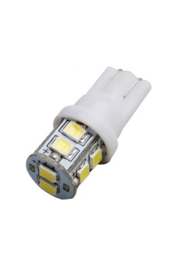 BoostZone-White T10 Led Bulb - 10 Chip, 12 Volt 1