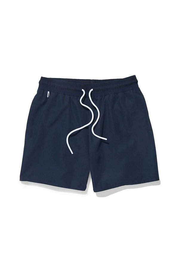 Timberland Logo Men s Navy Blue Swimsuit Shorts Swimwear Trendyol