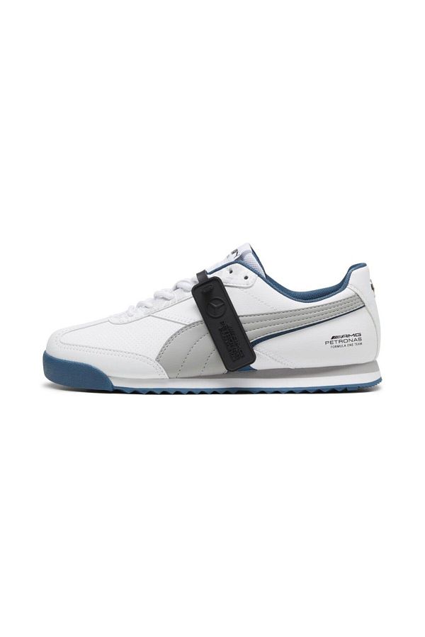 Puma mercedes white sneakers top