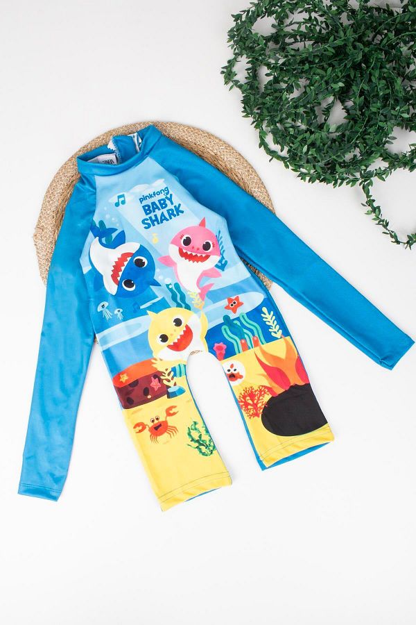 Pinkfong baby shark swimsuit top