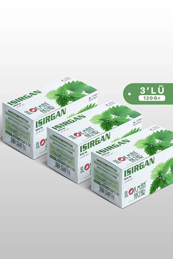 DVD Lokman Aktar-120 Gr Nettle Tea - 60 Tea Bags 1