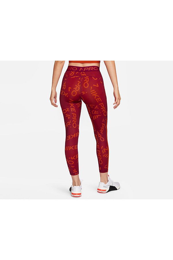 Nike Red Women s Tights Mid Waist Casual W Np Df Mr 7 8 Tght Aop FB5484 620 Trendyol
