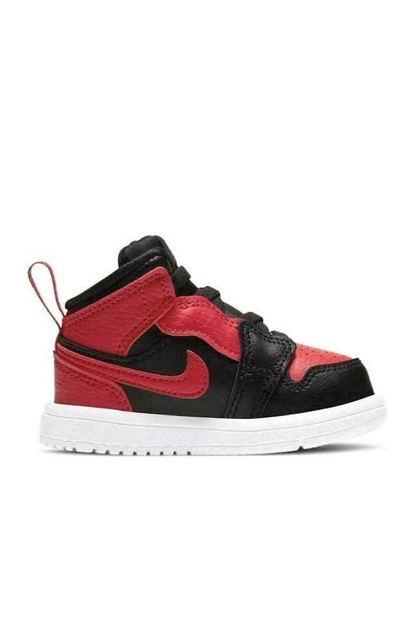 Nike Air Jordan 1 Mid Bottom Banned TD AR6352 074 Sneaker Trendyol