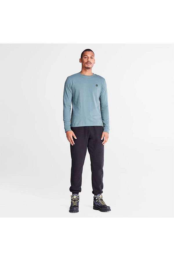 Timberland Brushed Back Men s Black Sweatpants Trendyol