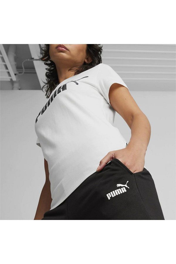 Puma ESS Straight Leg Pants TR BLACK Women s Sweatpants Trendyol