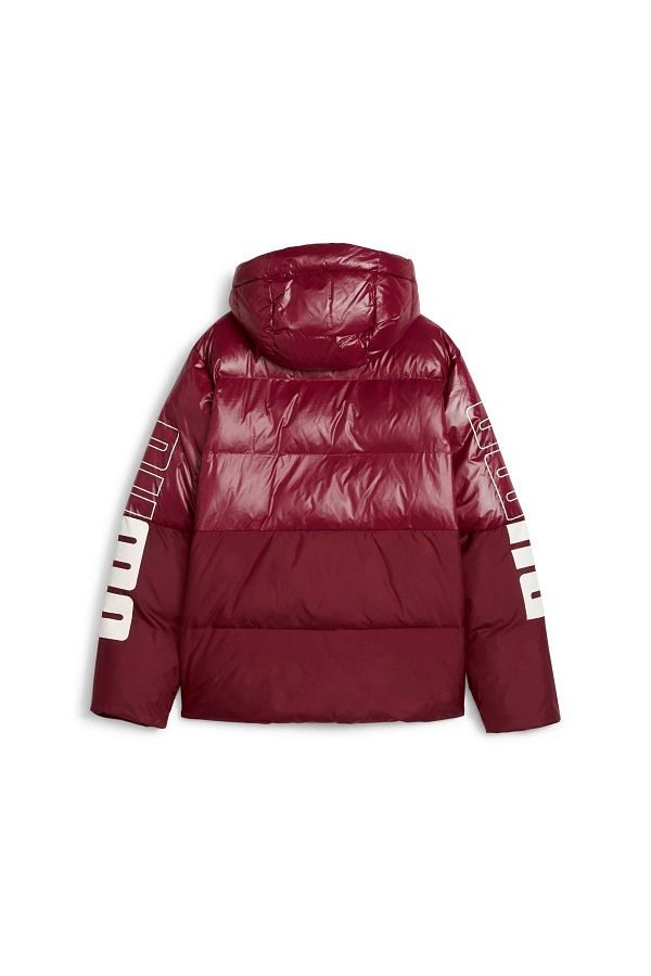 Burgundy puma jacket shop