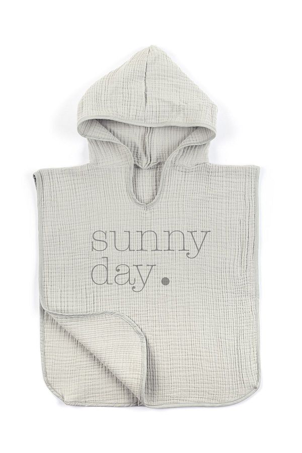 Tuğba Kuğu-Policolor 4 Layer Muslin Poncho - Series Dot 1