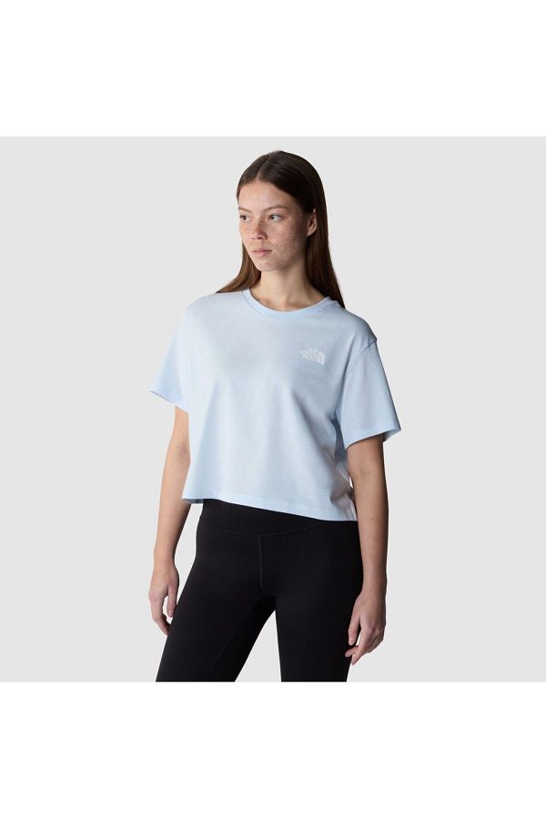 Cropped plain t shirts hot sale