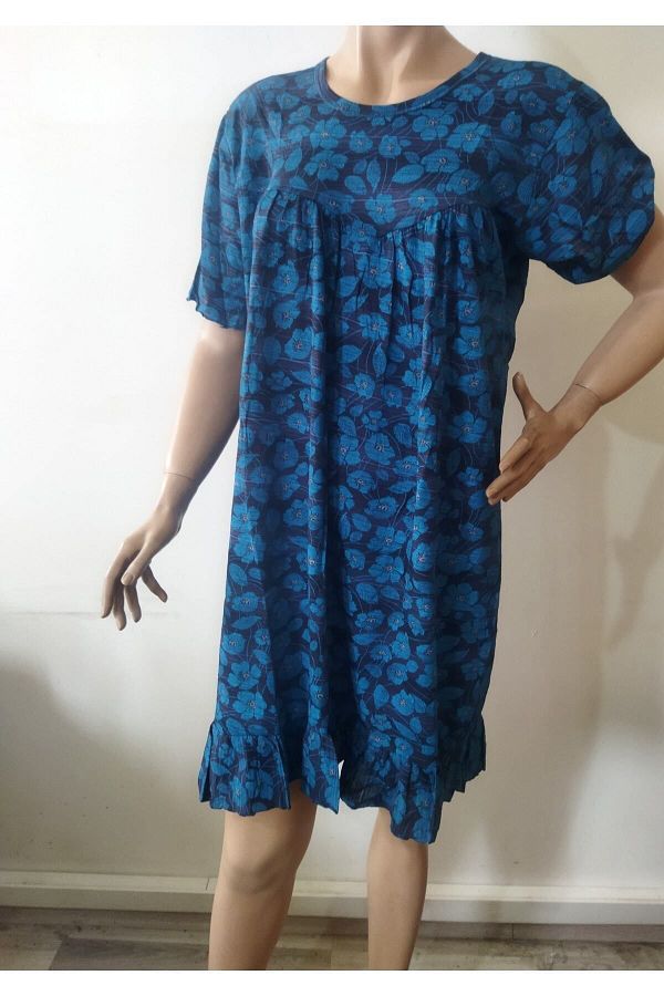 Flamingo-Printed Nightgown 1