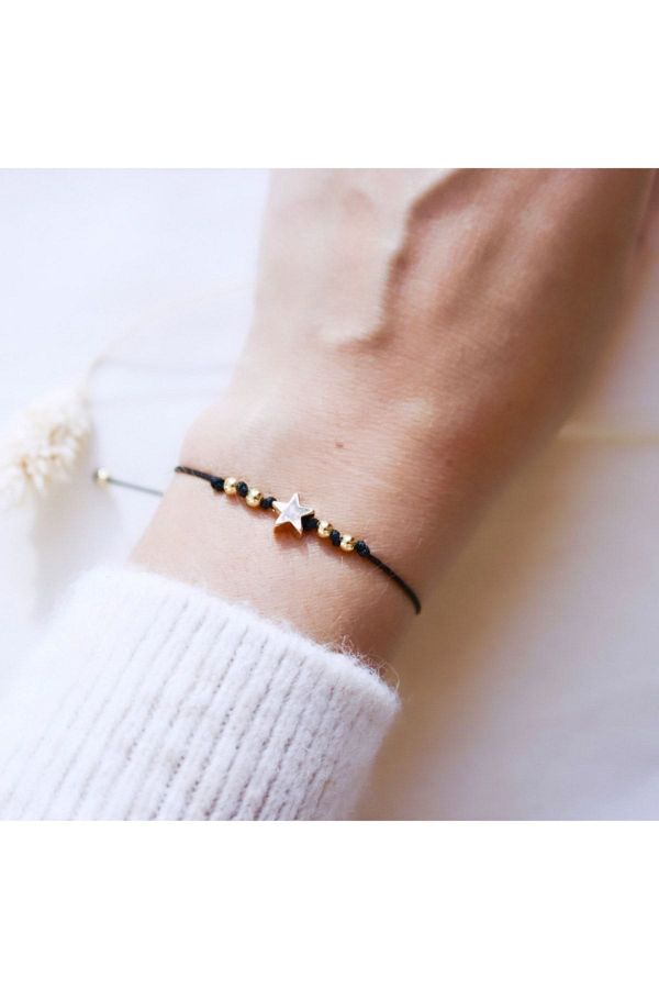 Misto Aksesuar-Black Star Bracelet 1