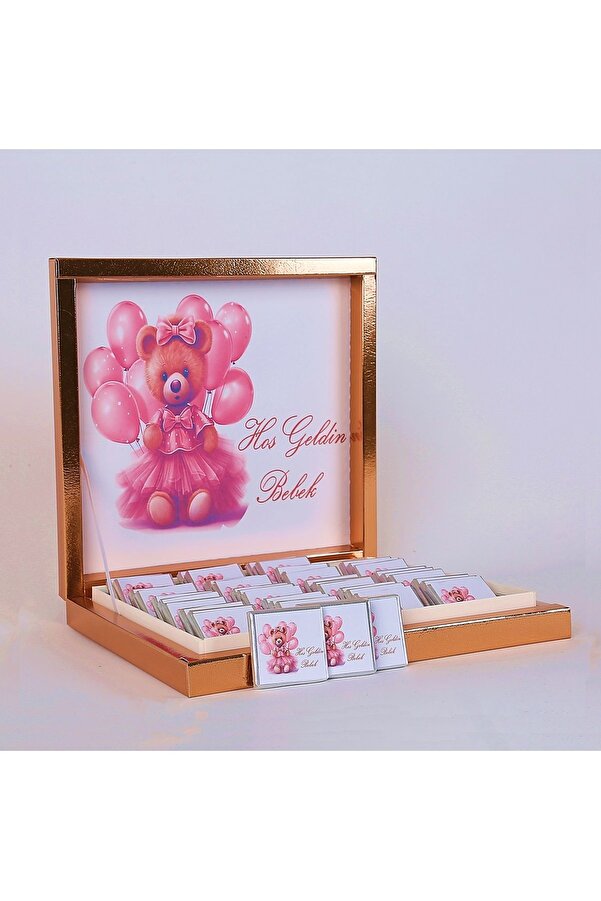 altıniz gıda (ELİT ÇİKOLATA) İSME ÖZEL KIZ ÖZEL TASARIM BEBEK ÇİKOLATASI DOĞUM,DOĞUM GÜNÜ,MEVLİD HEDİYELİK İSİMLİ