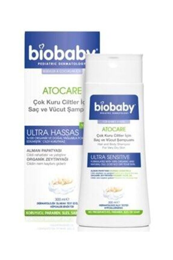Biobaby Çok Kuru Ciltler İçin Saç Ve Vücut Şampuanı 300 ml