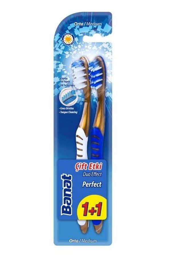 Banat-Perfect Double Effect Toothbrush Set of 2 1