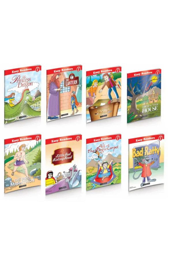 MK Publications English Children's Story Book Set Level 1 (8
