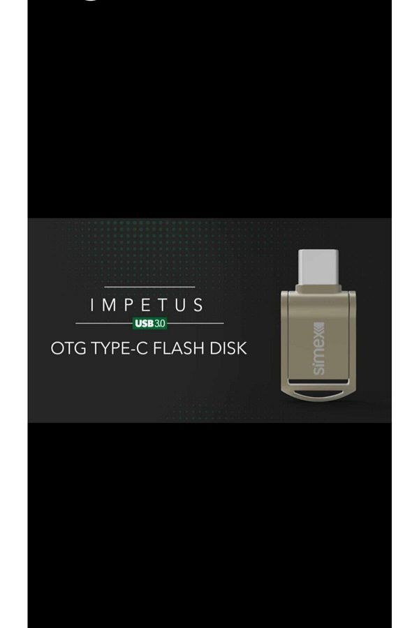 Simex-Su-106 Impetus Type C Gray 64Gb 3.0 Otg USB Memory 1
