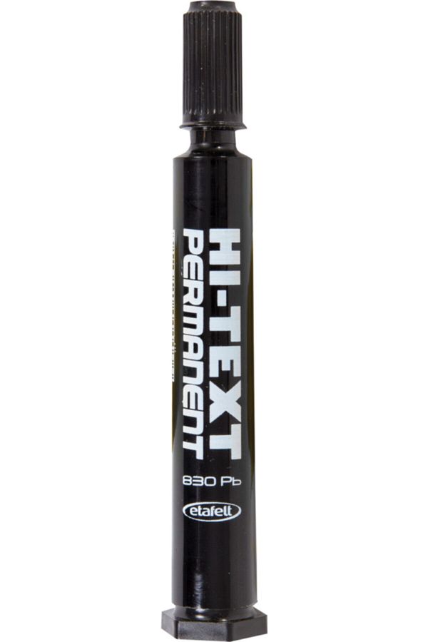 Hi-Text-Hi-text 830pb Marker Round Tip Black 1