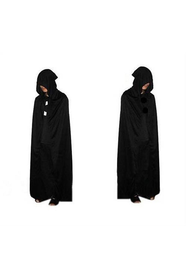 Sleeveless hooded cloak shop