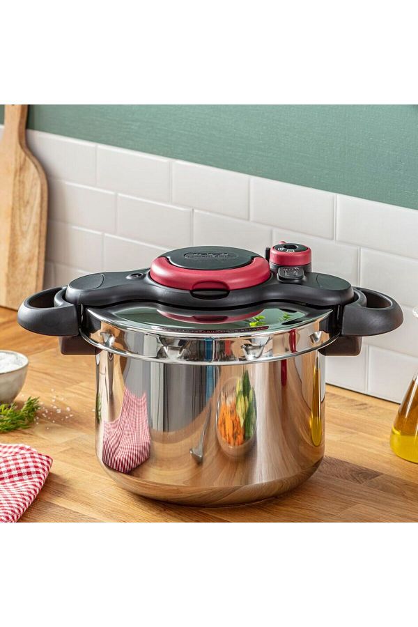TEFAL 6L Capacity Clipso Minute Easy Pressure Cooker Trendyol