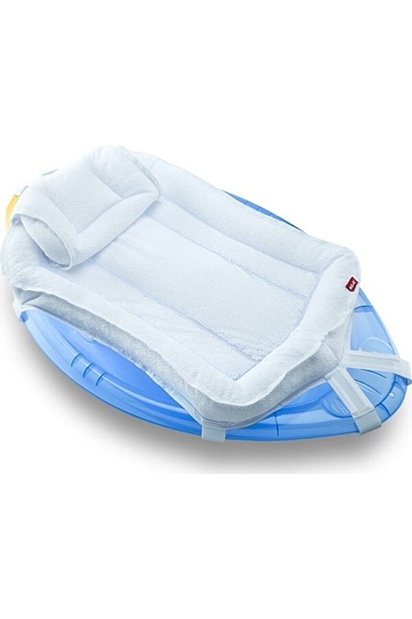 MorPort Lüx Köpük File Kafa Yastıklı ( Hem Katlanır Hemde Normal Küvetlere Uyumludur )