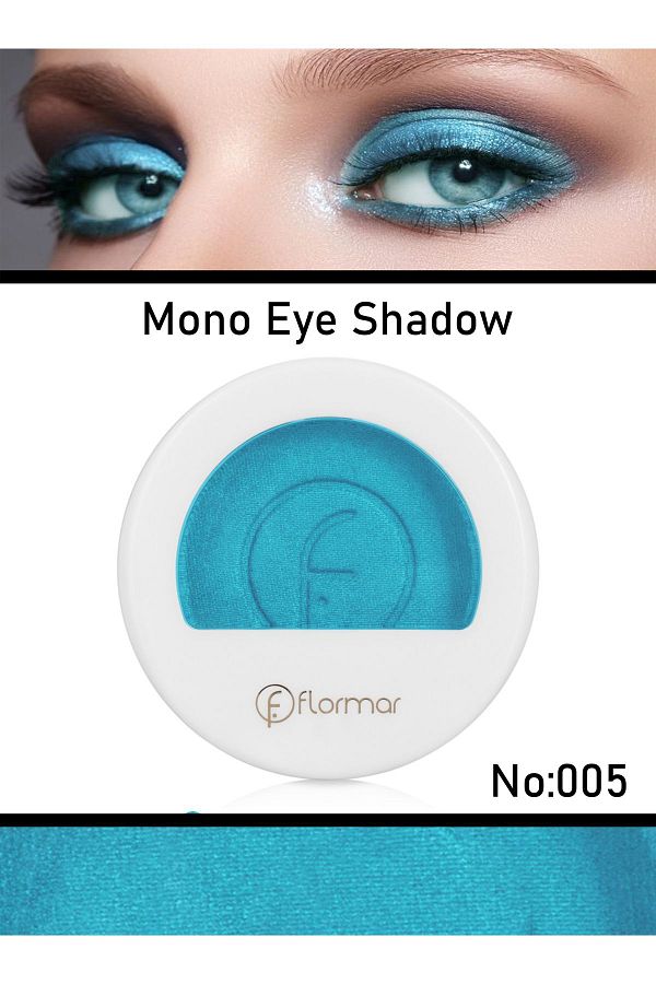 Flormar-Ice Blue Single Eyeshadow Mono Eye Shadow No:005 1