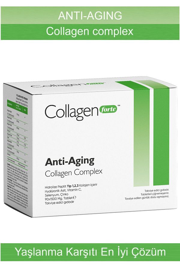 Collagen Forte Platinum-Anti-Aging Collagen Complex & Multivitamin 1500 Mg X 90 Tablets 1