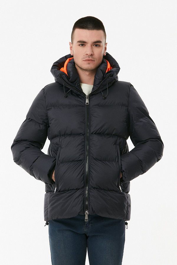 Fullamoda Hooded Puffer Jacket with Elastic Waist Trendyol