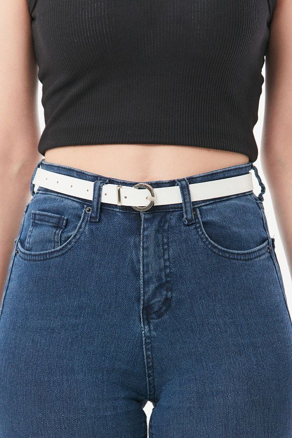 Fulla Moda-Small Buckle Belt 1