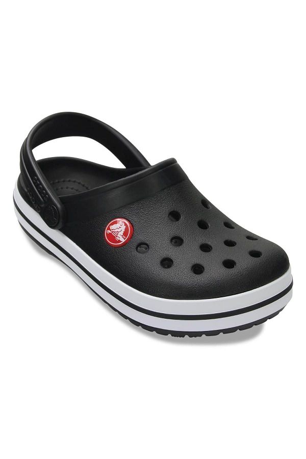 Crocs-207006   Παιδικές παντόφλες Crocband Clog K Μαύρες 1
