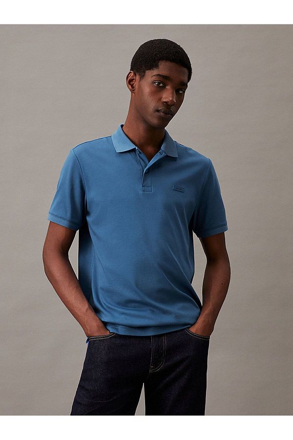Calvin Klein Slim Fit Smooth Cotton Polo Trendyol