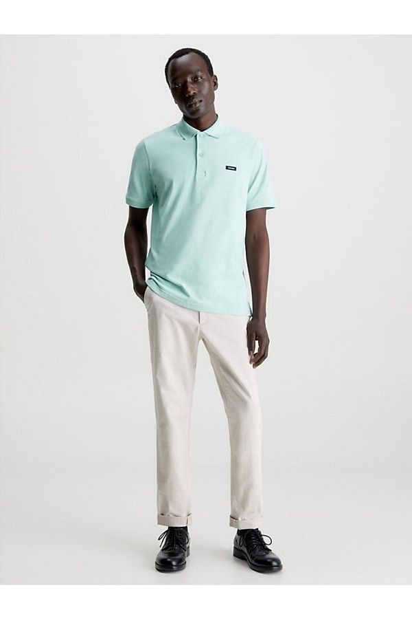 Calvin klein t shirt with collar 2025