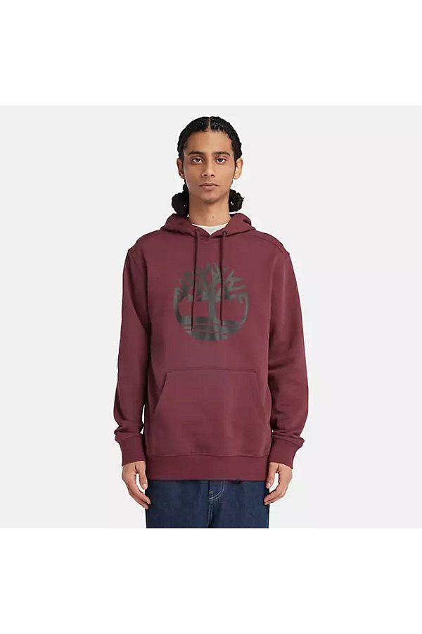 Burgundy timberland hoodie new arrivals