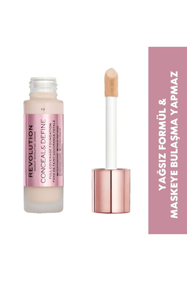 Revolution-Conceal & Define Foundation F2 1